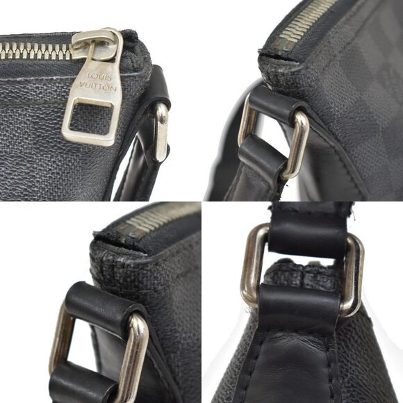 LOUIS VUITTON Mick MM Crossbody Shoulder Bag Damier Graphite BK N41106 16YH710 - Picture 14 of 16